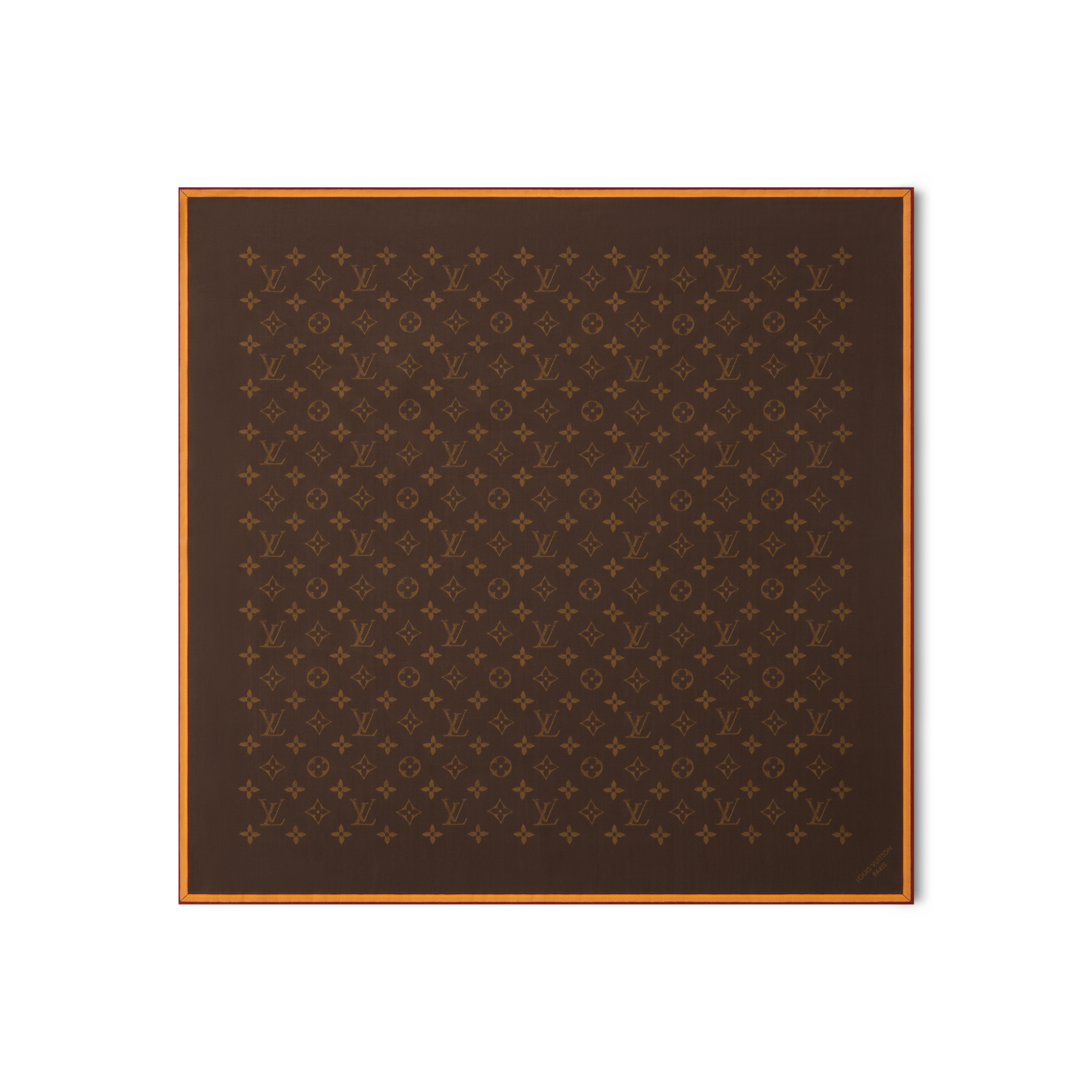 超美品！Louis Vuitton モノグラム シルク100% ITALY カレ・LV モノグラム シルク S00｜ルイ・ヴィトン 公式サイト - M99946